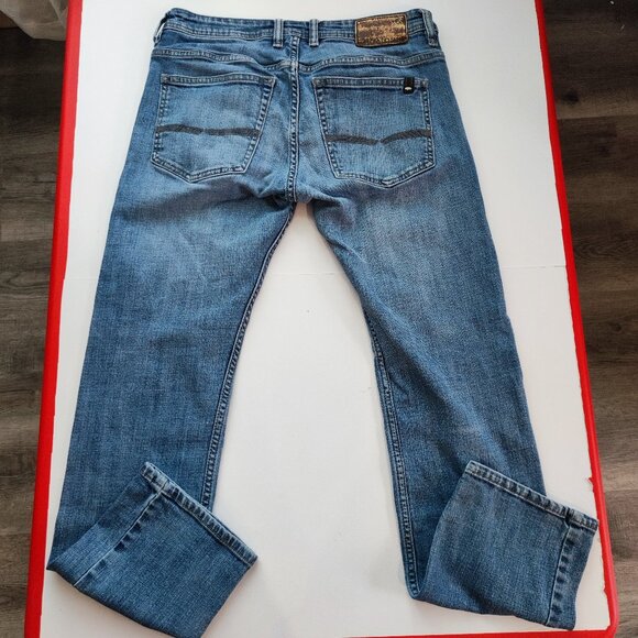Buffalo David Bitton jeans Jack-X men's size 30 denim blue slim straight stretch - Picture 3 of 13